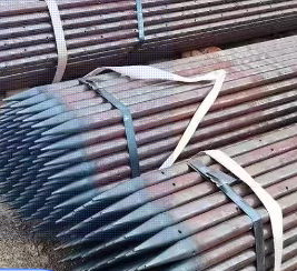 南岸超前小导管预埋钢管出尖打孔焊倒刺无缝焊管厂